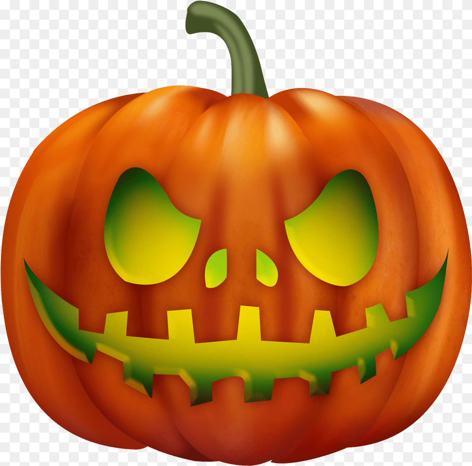 Halloween Pumpkins 3 Halloween Pumpkin, Food, Plant, Produce, Vegetable Free Png Download