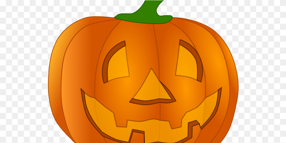 Halloween Pumpkins Clipart 8 Pumpkin Carved Drawing, Vegetable, Food, Produce, Plant Free Png Download