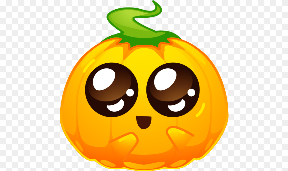 Halloween Pumpkins Emoji By Tatjana Kolesnik Pumpkins Emoji, Vegetable, Pumpkin, Food, Produce Free Png Download