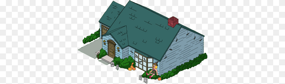 Halloween Quagmire House Family Guy Quagmire House, Architecture, Building, Cottage, Housing Free Png Download