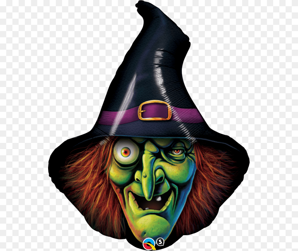 Halloween Scary Balloons, Clothing, Hat, Adult, Person Free Transparent Png