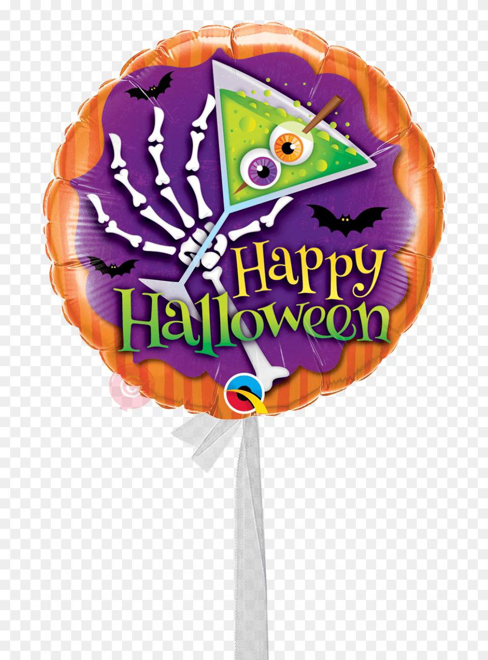 Halloween Scary Drink Single Balloons Halloween 18 Foil Balloons, Candy, Food, Sweets, Lollipop Free Transparent Png