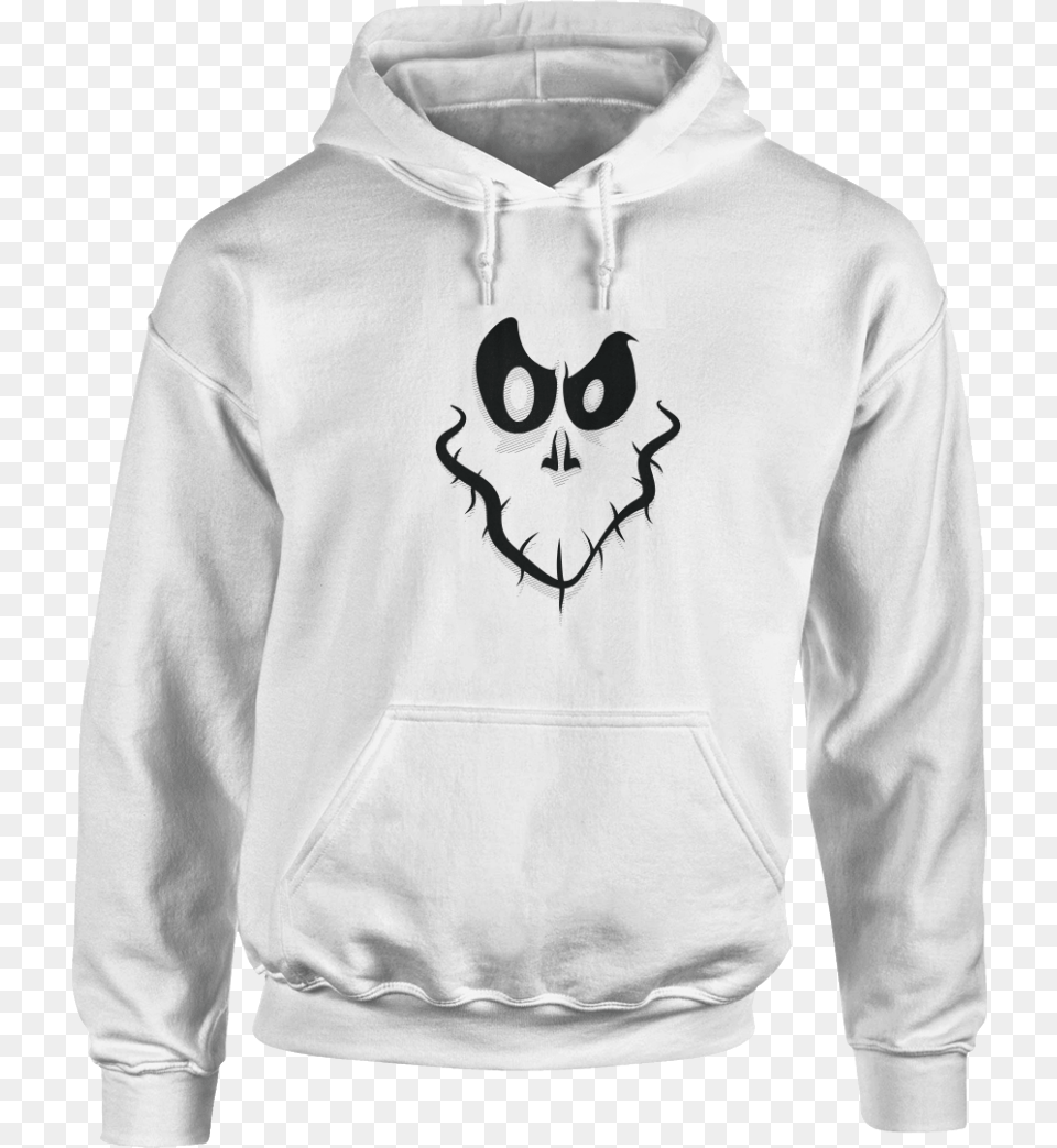 Halloween Scary Ghost Face, Clothing, Hoodie, Knitwear, Sweater Png