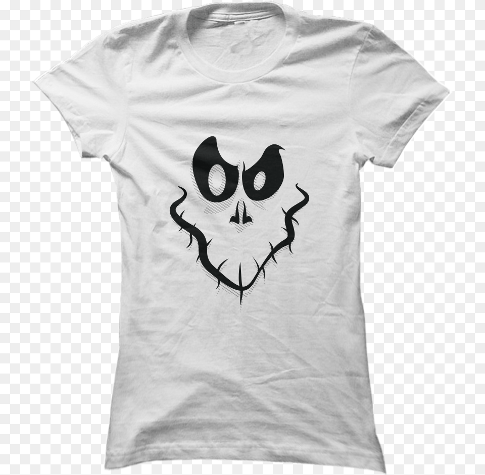 Halloween Scary Ghost Face U2013 Brave New Look T Shirt, Clothing, T-shirt Free Png Download