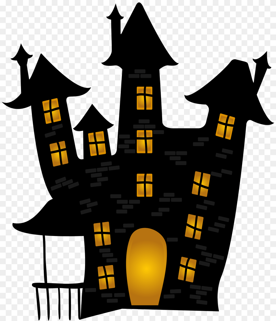 Halloween Scary House Clip Art, Lighting, Lamp Free Png Download