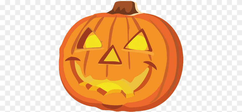 Halloween Scary Pumpkin Photo, Food, Plant, Produce, Vegetable Png Image