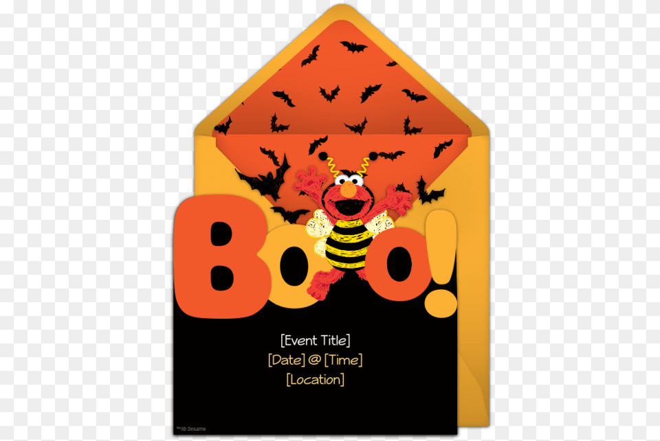 Halloween Sesame Street Birthday Party Theme, Advertisement, Poster Png Image