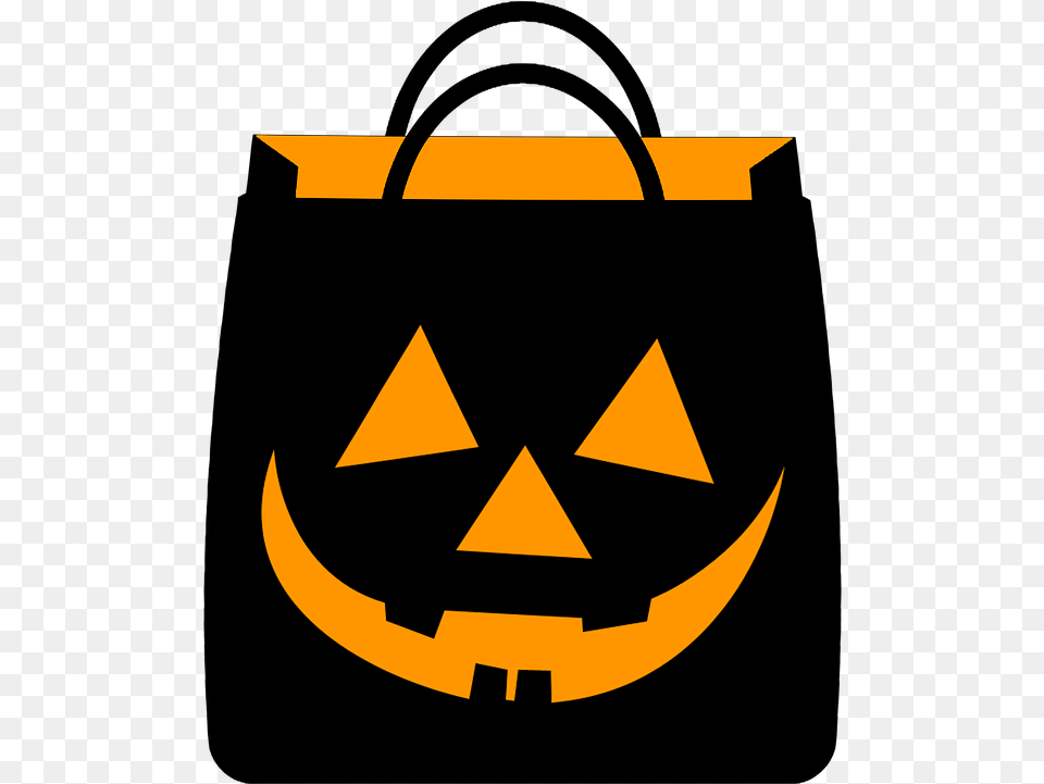 Halloween Shopping Image On Pixabay Halloween Bag Clipart, Symbol, Animal, Fish, Sea Life Free Png