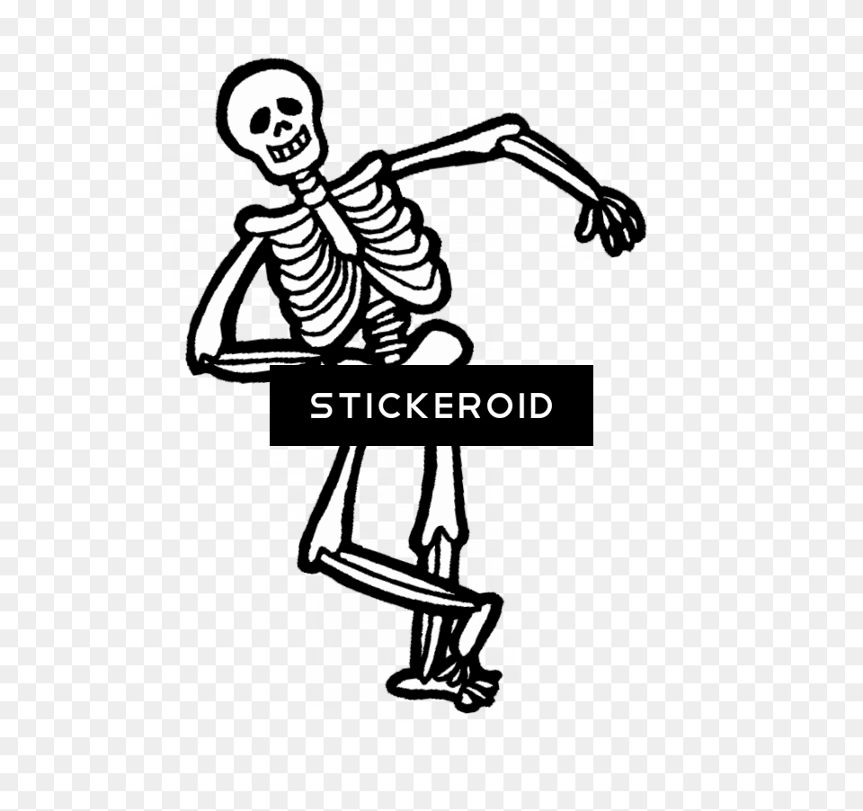 Halloween Skeleton, Person, Face, Head Free Png Download