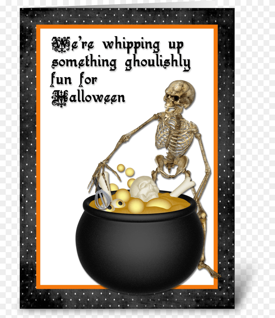 Halloween Skeleton Invitation Skeleton Halloween Card, Sphere, Baby, Person, Head Free Png Download