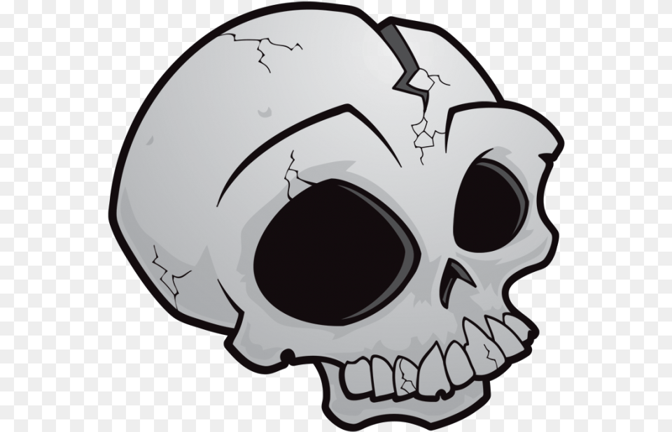 Halloween Skull Vector Image Cartoon Skull No Background, Clothing, Hardhat, Helmet, Art Png