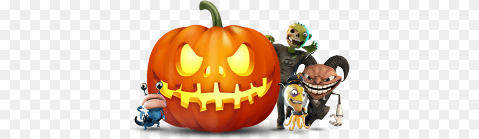 Halloween Slots Slot Machines Games Halloween Pumpkin Cartoon, Festival, Baby, Person Free Png