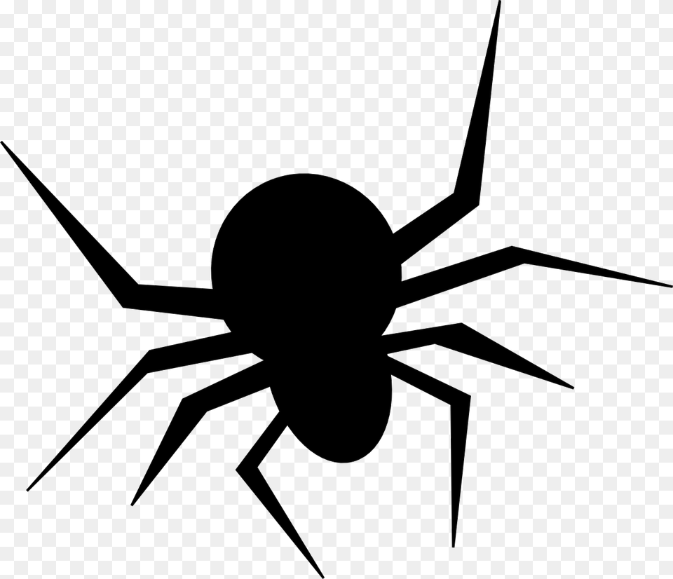 Halloween Spider, Silhouette, Stencil, Appliance, Ceiling Fan Png Image