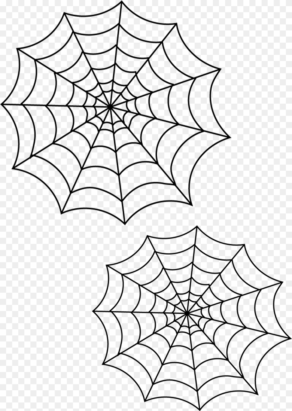 Halloween Spider Web Transparent Web Clipart Black And White, Spider Web Png Image