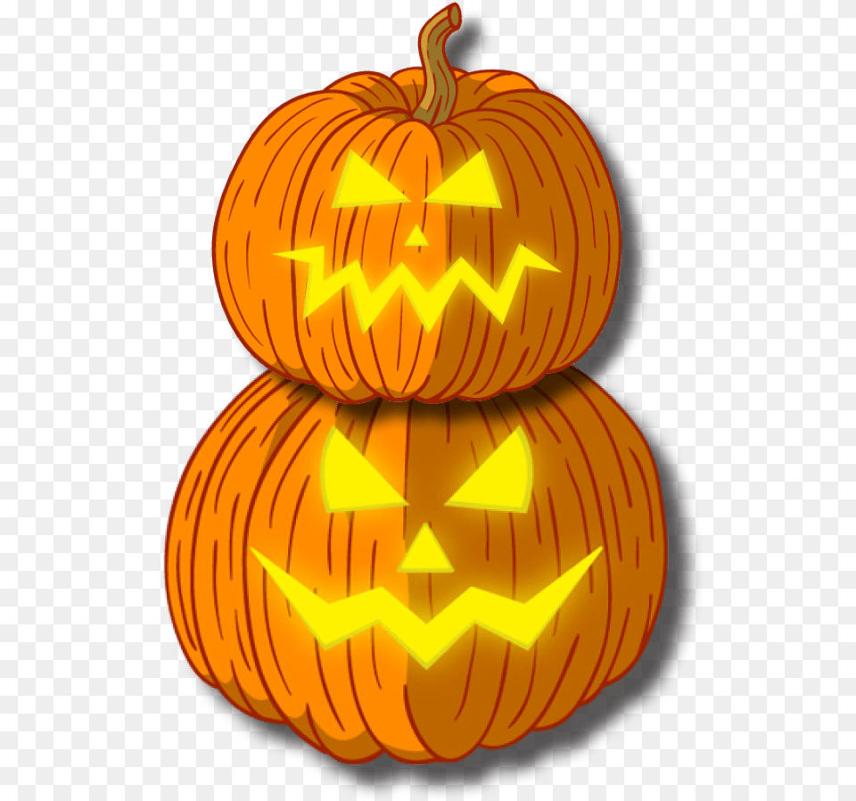 Halloween Stacked Pumpkins, Festival Free Png Download