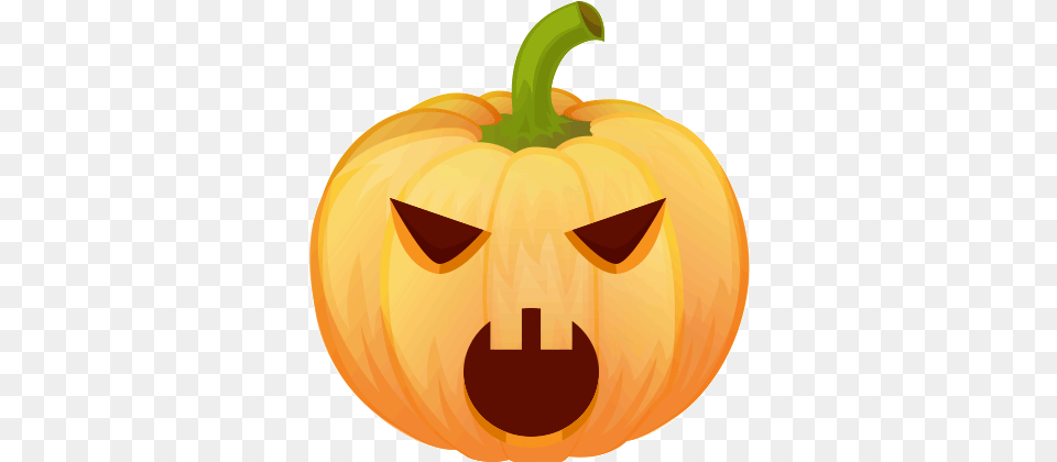 Halloween Stickers Animated Imessage Stickers By Nishant Butani Pumpkin, Vegetable, Food, Produce, Plant Free Png Download