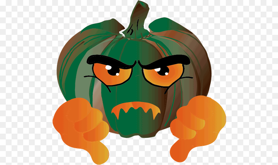 Halloween Stickers Pumpkin Emoticons Emoji Transparent, Food, Plant, Produce, Vegetable Free Png Download