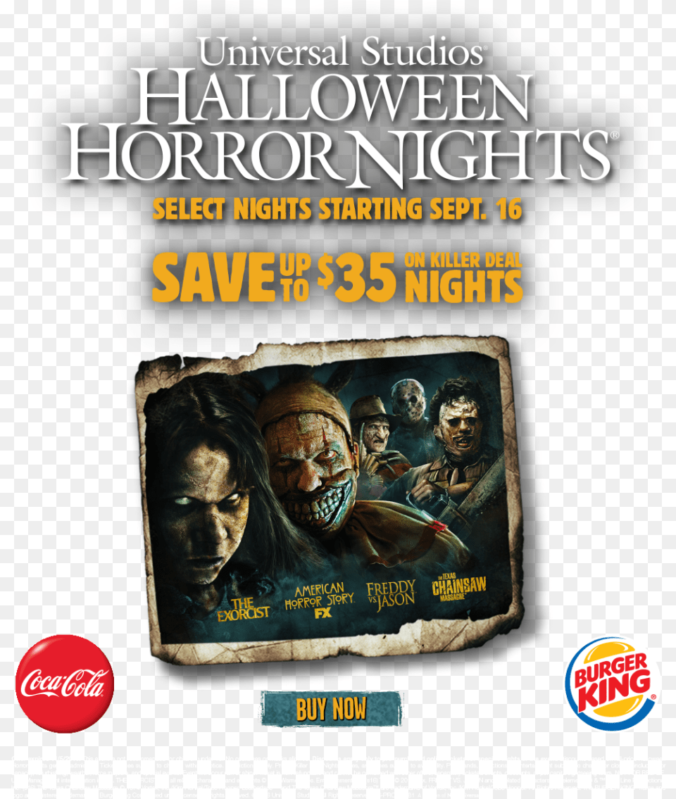 Halloween Sun City Promo Code Online Deals Bk Halloween Burger King Coupons For Halloween Horror Nights 2016, Advertisement, Poster, Book, Publication Free Transparent Png