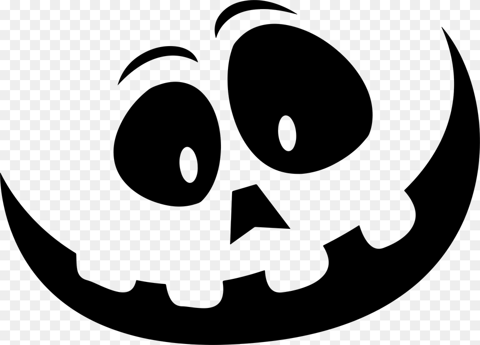Halloween Svg Freeuse Library Jack O Lantern Jack O Lantern Face Clipart, Gray Free Transparent Png