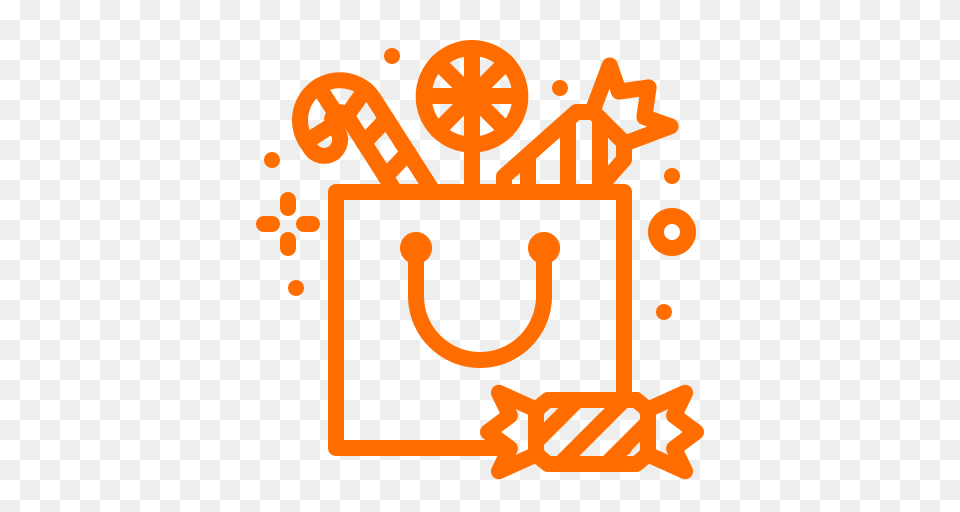 Halloween Sweets Candy Trick Treat Icon Of Halloween, Bag, Electronics, Hardware Free Transparent Png