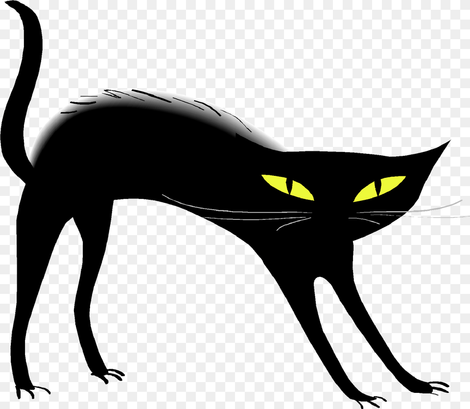 Halloween Symbols Black Cats, Animal, Cat, Mammal, Pet Free Png Download