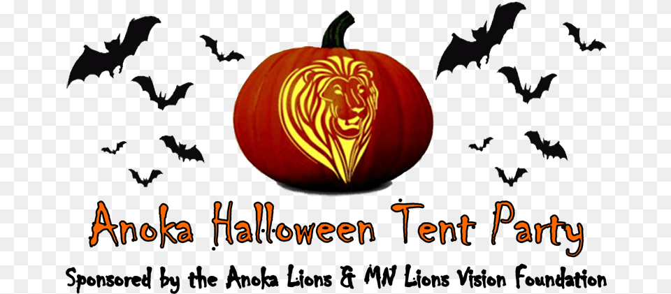 Halloween Tent Party Banner U2013 Mnlvf Lions 5m 6 My Chemical Romance Gerard Way, Food, Plant, Produce, Pumpkin Free Png Download