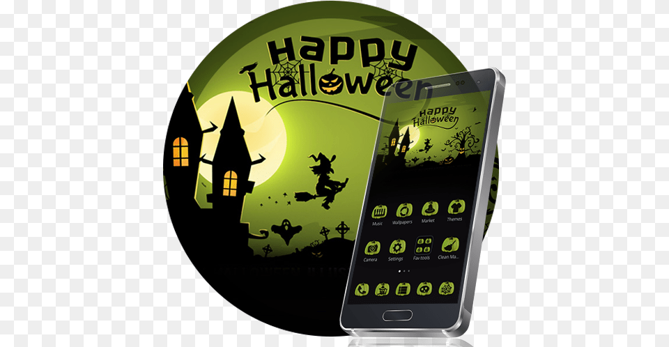 Halloween Theme U2013 Apps Happy Halloween Background Electronics, Mobile Phone, Phone Free Png Download