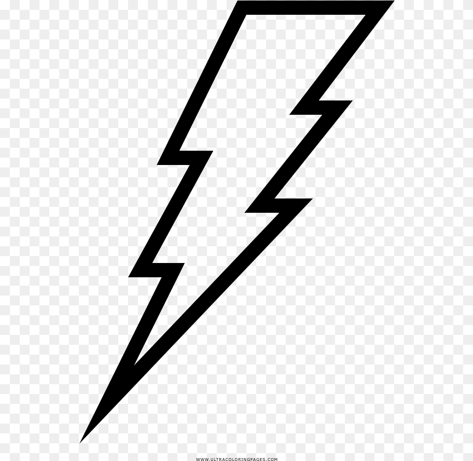 Halloween Thunder Lightning Effect Fulmini Disegni Da Colorare, Gray Free Png