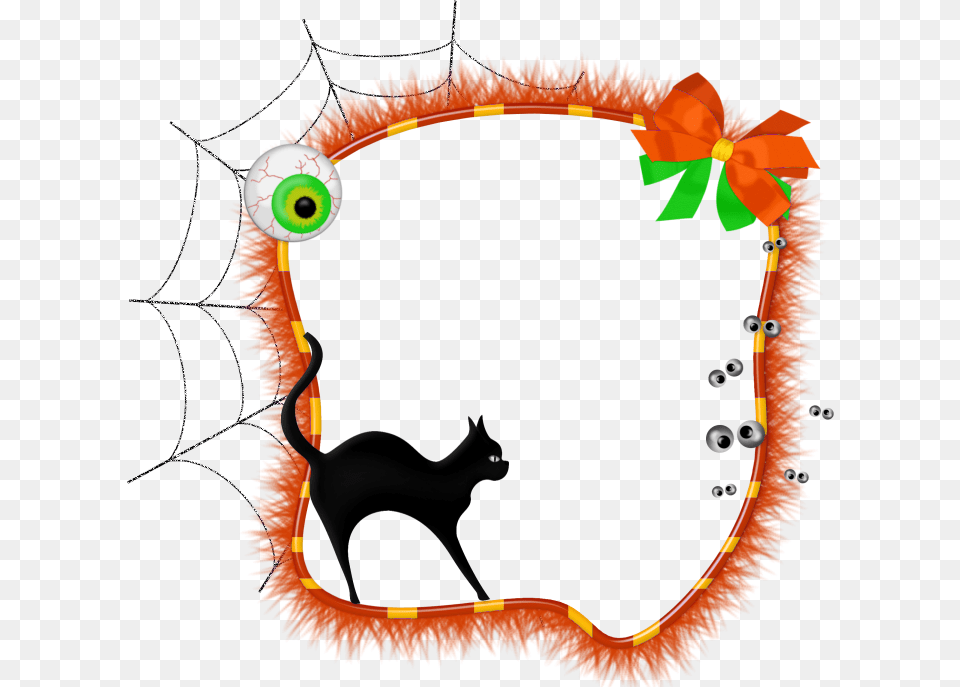 Halloween Transparent Photo Frame With Black Gallery Free Png