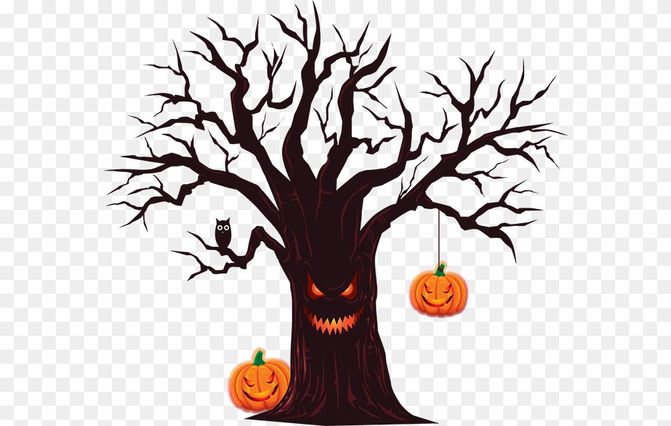 Halloween Tree Download Happy Halloween Day 2018, Adult, Art, Female, Person Png