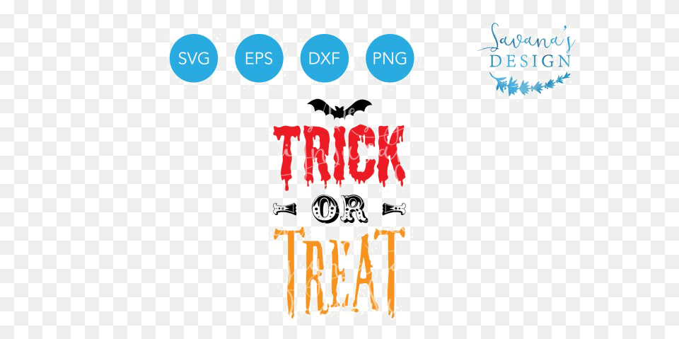 Halloween Trick Or Treat Clipart Poster Poster, Logo, Text Free Png