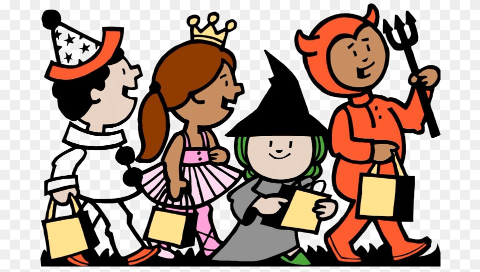 Halloween Trick Or Treat Photos Halloween Coloring Pages For Kids, Book, Comics, Publication, Baby Free Transparent Png