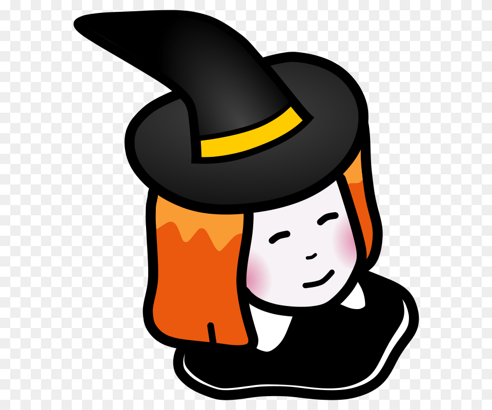 Halloween Witch Broom Clipart, Clothing, Hat, Sun Hat, Face Free Png Download