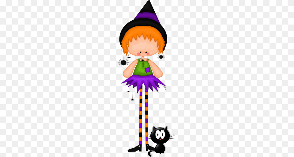 Halloween Witch Clip Art Clip Art, Baby, Person Free Png Download