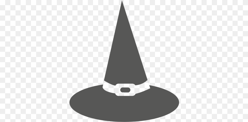 Halloween Witch Hat Silhouette Illustration, Clothing, Lighting, Cone Free Png Download