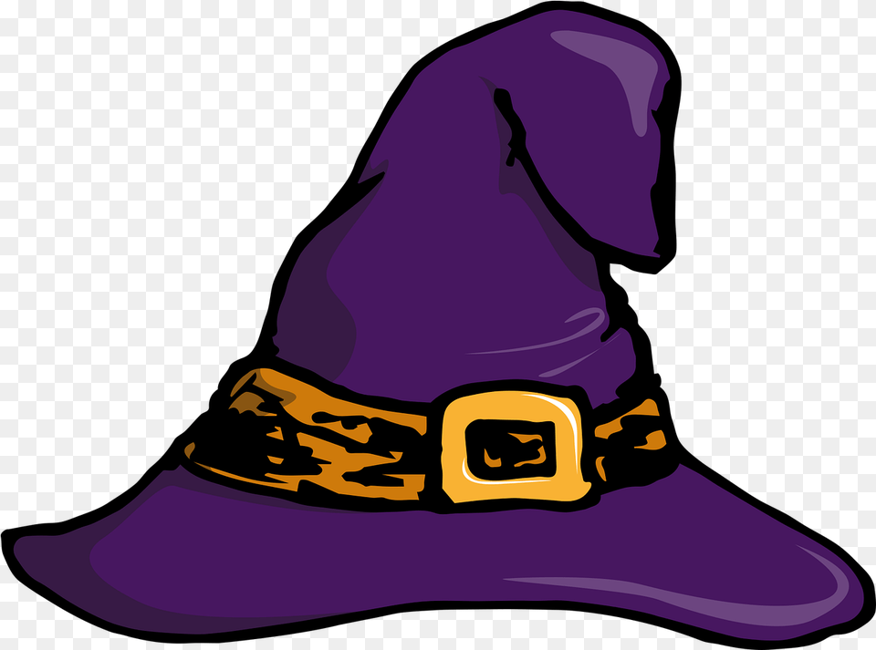 Halloween Witch Hat Vector Graphic On Pixabay Costume Hat, Clothing, Accessories, Adult, Male Png Image