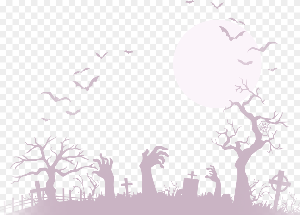 Halloween Witch Illustration, Astronomy, Moon, Nature, Night Free Png Download