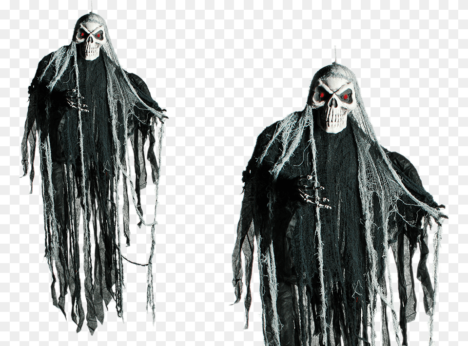 Halloweenowy Duch Z Czaszk, Fashion, Adult, Female, Person Png Image
