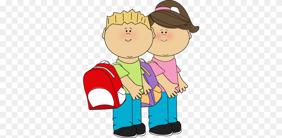 Hallway Clipart School Arrival, Bag, Baby, Person, Face Free Png