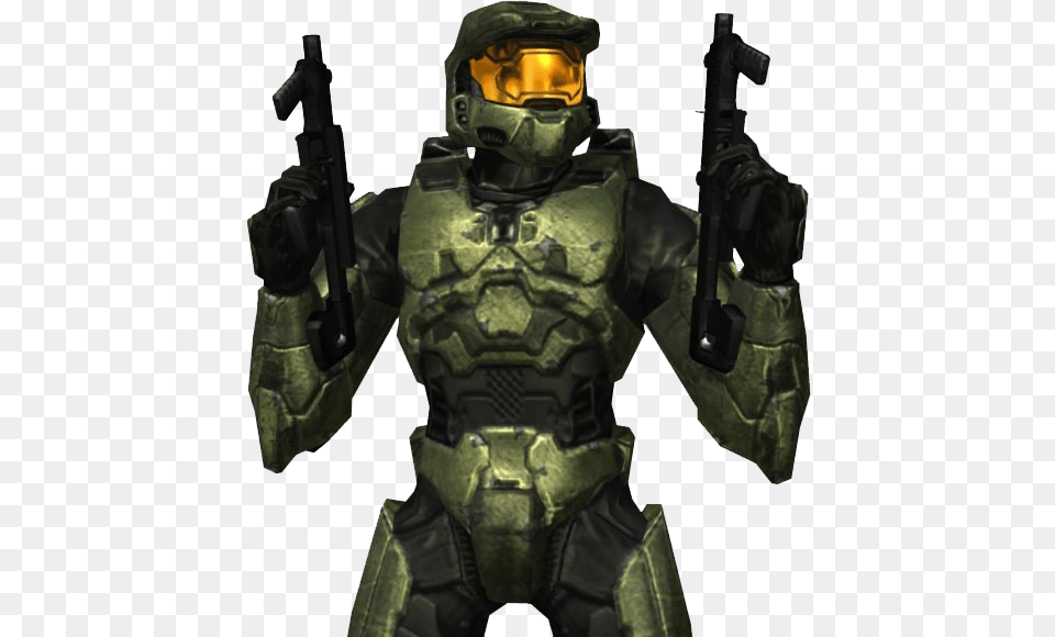 Halo 2 Master Chief Armor, Adult, Gun, Male, Man Png