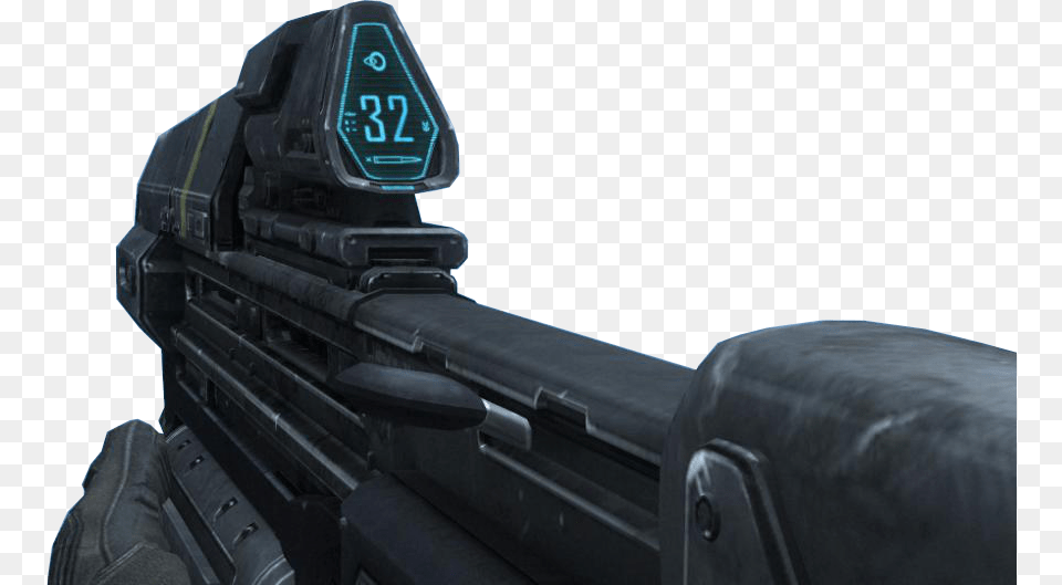 Halo 3 Assault Rifle Pov First Person Shooter, Firearm, Gun, Weapon, Car Free Png