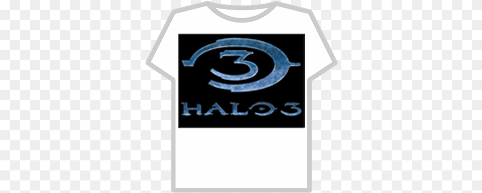 Halo 3 Logo Roblox Halo 3, Clothing, Shirt, T-shirt Png