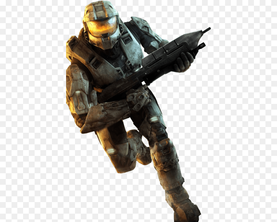 Halo 3 Master Chief, Adult, Male, Man, Person Free Png