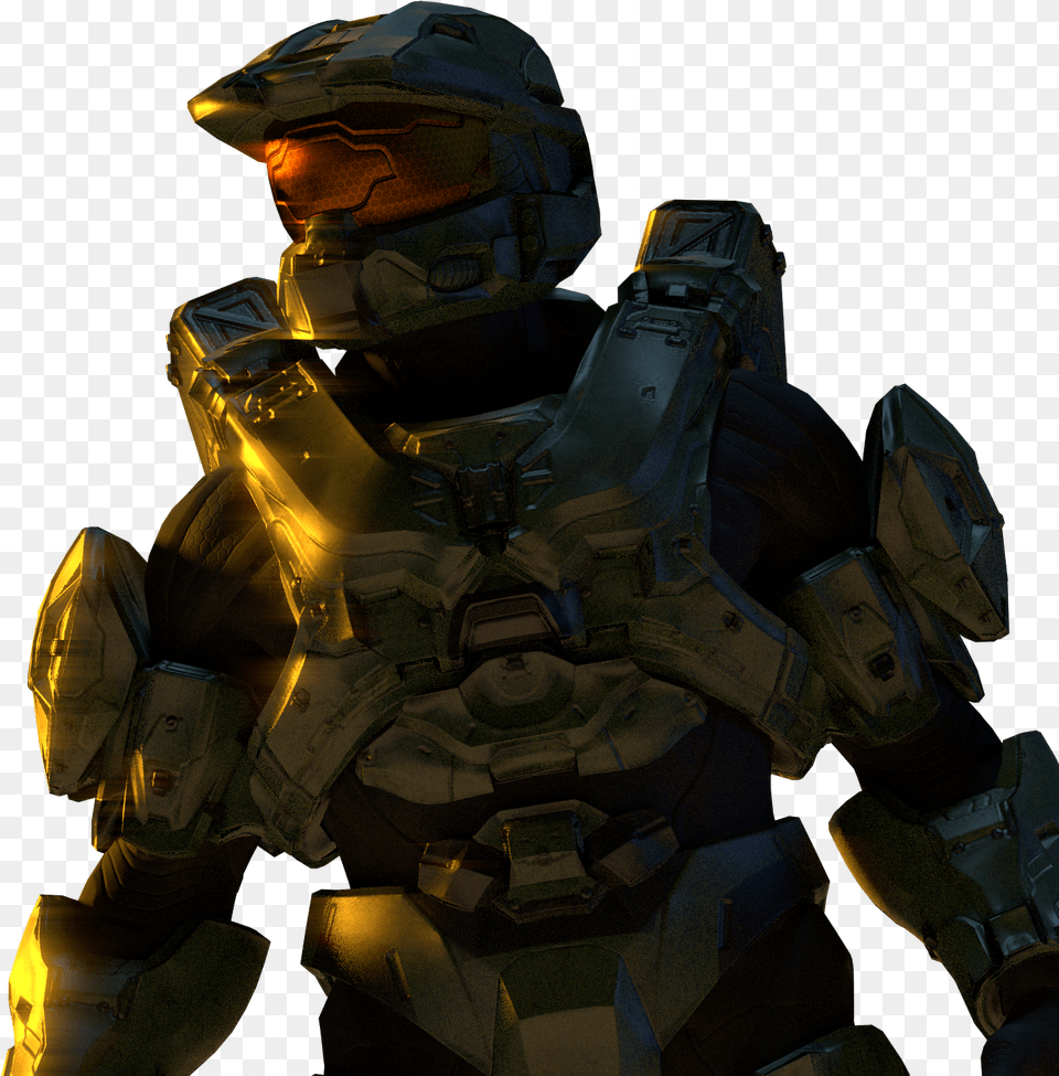 Halo 3 Mster Chief, Adult, Male, Man, Person Free Png Download