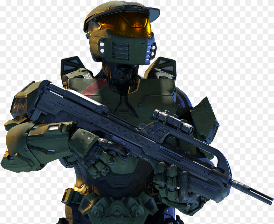 Halo 5 Mk 4 Halo Wars 2 Master Chief, Weapon, Gun, Helmet, Firearm Free Transparent Png