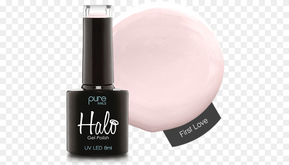 Halo Candy Hearts Collection First Love 8ml Halo Hologram Gel Polish, Bottle, Cosmetics, Perfume Png Image