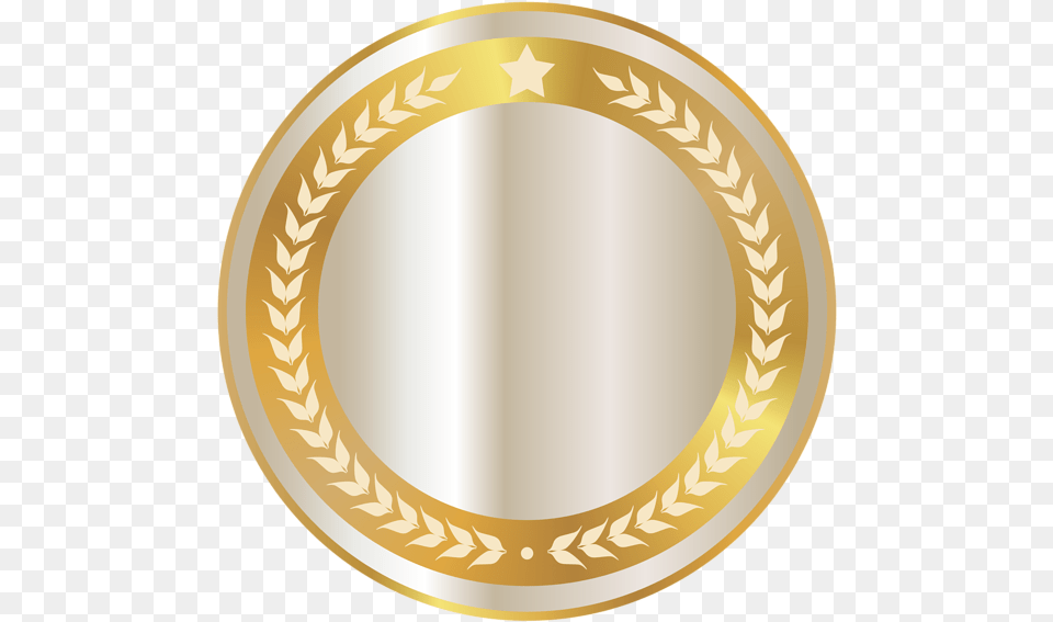 Halo Clipart Clear Background Gold Logo Circle, Disk Free Png