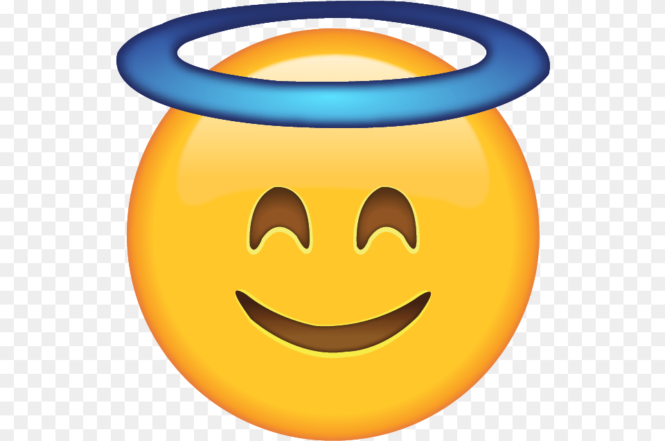 Halo Emoji Free Png