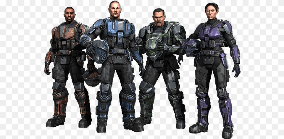 Halo Fireteam Raven Odst, Armor, Adult, Male, Man Free Png