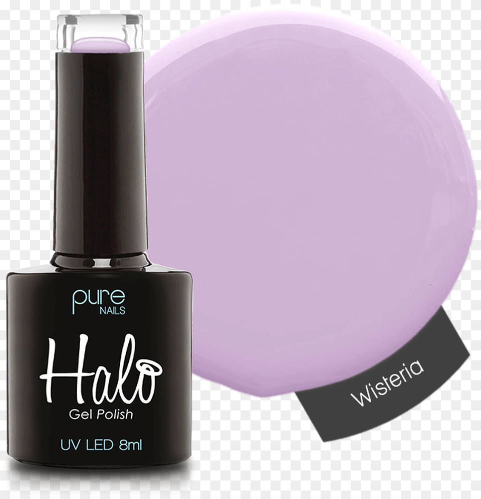 Halo Gel Polish Halo Gel First Love, Bottle, Cosmetics, Perfume Png